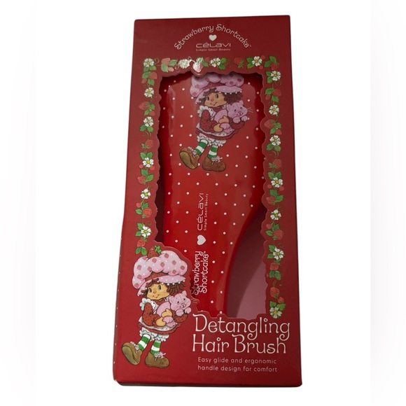 Strawberry Shortcake Detangling Hair Brush CélaVi - Picture 1 of 2